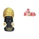 thumbnail image 1 of Estatua de mujer africana,Estante de oficina con estatua de mujer africana,Adorno de figura de resina delicado para el hogar,Escultura de ciervo,Estatuas de ciervos durmientes de resina,adornos, 1 of 8