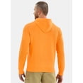 thumbnail image 3 of Athletic Works Men's & Big & Tall Men's Fleece Hoodie Sweatshirt, Sizes XS-4XLT, 3 of 5