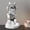 C, variant on Tongina Astronaut Figurine Modern Statue, Creative Collectible Resin Astronaut Sculpture Desktop Ornament for Living Room Office Desk C
