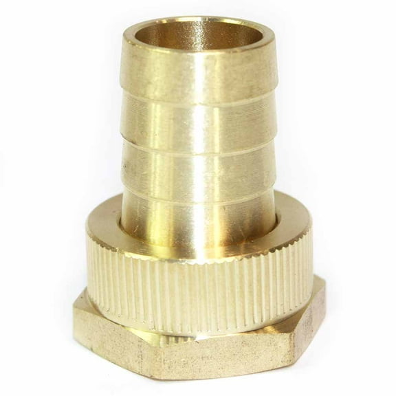 Interstate Pneumatics FGF308 3/4" GHT Female x 1/2" Barb Hose Fitting