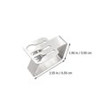 thumbnail image 4 of Tablecloth Clamps Silver for Fixing 4Pcs Anti Slip Clips, 4 of 5