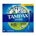 thumbnail image 3 of Tampax Pearl Tampons, avec Tresse LeakGuard, Absorption Super, Sans Parfum, 3 of 23