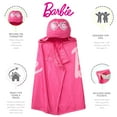 thumbnail image 4 of Barbie Kids Hooded Throw, Wearable Plush, Pink, 4 of 7