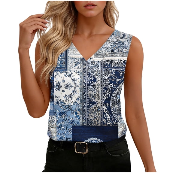 Fznquz Trendy Womens Sleeveless Tops White Satin 2026 Tanks Summer V Neck Plus Size Tank Top