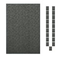 thumbnail image 1 of Furnish My Place Modern Indoor/Outdoor Commercial Green Rug, Modern Area Rug, Baby Nursery Mat, Pet-Friendly Carpet for Living Room, Playroom, Made in USA, 1.5' x 2.25' Rectangle - Set of 20, 1 of 5
