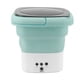 thumbnail image 3 of Lavadora portátil ABS Silenciosa Mini Lavadora de Cubo de Lavandería Plegable para RV Viaje Apartamento Enchufe de EE. UU. 120 a 240 V Verde, 3 of 10
