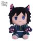thumbnail image 1 of Demon Slayer Japón Dibujos animados Anime Peluche, Tomioka Giyuu Kamado Nezuko Kamado Tanjirou Agatsuma Zenitsu Figura Mantequilla Regalos, 20cm zhangyuxiang LED, 1 of 2