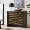 thumbnail image 4 of Emric Armoire d'Appoint à Vagues en Noyer, 4 of 9