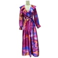 thumbnail image 1 of Vestido largo de manga larga para mujer, vestido de noche largo de primavera para fiesta XL, 1 of 9