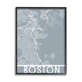 thumbnail image 2 of Stupell Industries Boston City Street Outline Urban Massachusetts Transportation Grid, 11 x 14, Design by Daphne Polselli, 2 of 5