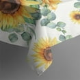 thumbnail image 2 of Sunflower Farmhouse Wildflower Rustic Table Cloth,Wrinkle Free Table Cover with Polyester,Waterproof Reusable Tableclothes for Home Decor Summer Spring Picnic Dining Holiday (Rectangle,60x120inch), 2 of 6