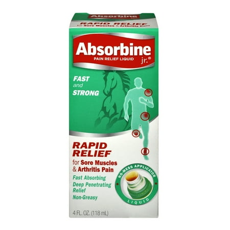 Absorbine Jr. Rapid Pain Relief Liquid, 4.0 FL OZ