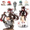 thumbnail image 2 of Aixlan-figura de impacto Genshin Hu Tao, 25cm, juego Genshin Impact Keqing Amber Klee Mona Figma, modelo de juguete Gong Bohan LED, 2 of 2