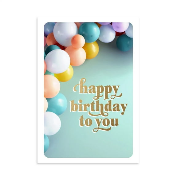 Hallmark Business Bulk Birthday Cards (Balloon Arch), 25 ct.