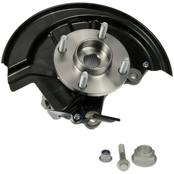 Dorman 686-367 Front Driver Side Steering Knuckle Kit for Specific Ford Models, Black; Natural (OE Fix)