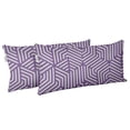 thumbnail image 2 of VargottamIndoor/OutdoorPolyester FabricLumbarPillowCover,All-Weather Waterproof Rectangular Cushion Case for Patio Furniture,12" x 20"Set of 2 -Abstracts-50, 2 of 6