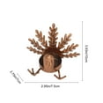 thumbnail image 3 of Diceymbol Thanksgiving Turkey Tea Light Holder Metal Candle Decor 4.33x3.94 Inch, 3 of 6