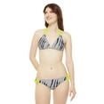 thumbnail image 3 of Effete Feline Claw Marks Scratch Strappy Bikini Set (AOP), 3 of 9