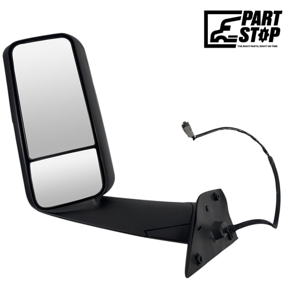 Driver-Side Heated Power Mirror Assembly – Fits Freightliner Cascadia 2018