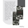 thumbnail image 7 of MeMoi Stylish Tribox Multicolor Fashion Opaque Tights - Womens - Female (Small/Medium, Black/Gray), 7 of 7