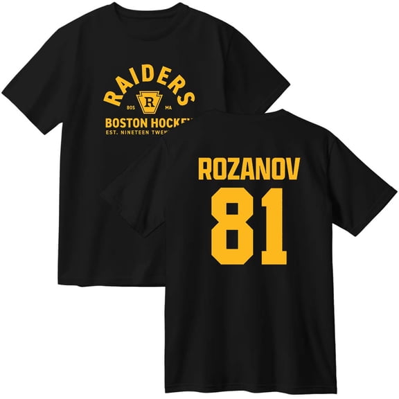 Heated Rivalry Rozanov 81 Merch Cotton T-Shirt Women Men Crewneck Short Sleeve Tee