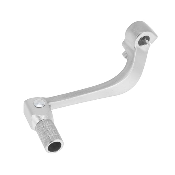 Folding Motorcycle Gear Shifter Lever for Honda CRF110F 2013-2018 Aluminum Alloy Pedal Shift Lever Arm Silver Tone
