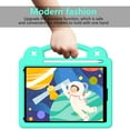 thumbnail image 3 of Dteck Case for iPad 9th 8th 7th Generation 10.2-inch,Shockproof Rugged Case Kids Friendly EVA Handle Kickstand Cover For iPad 10.2" 2021/2020/2019,Mintgreen, 3 of 8