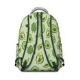 thumbnail image 3 of Avocado Print Laptop Backpack – Cute & Durable for Students, Professionals, Travel, Roomy Interior, Awesome Gift for Any Occasion, 3 of 6