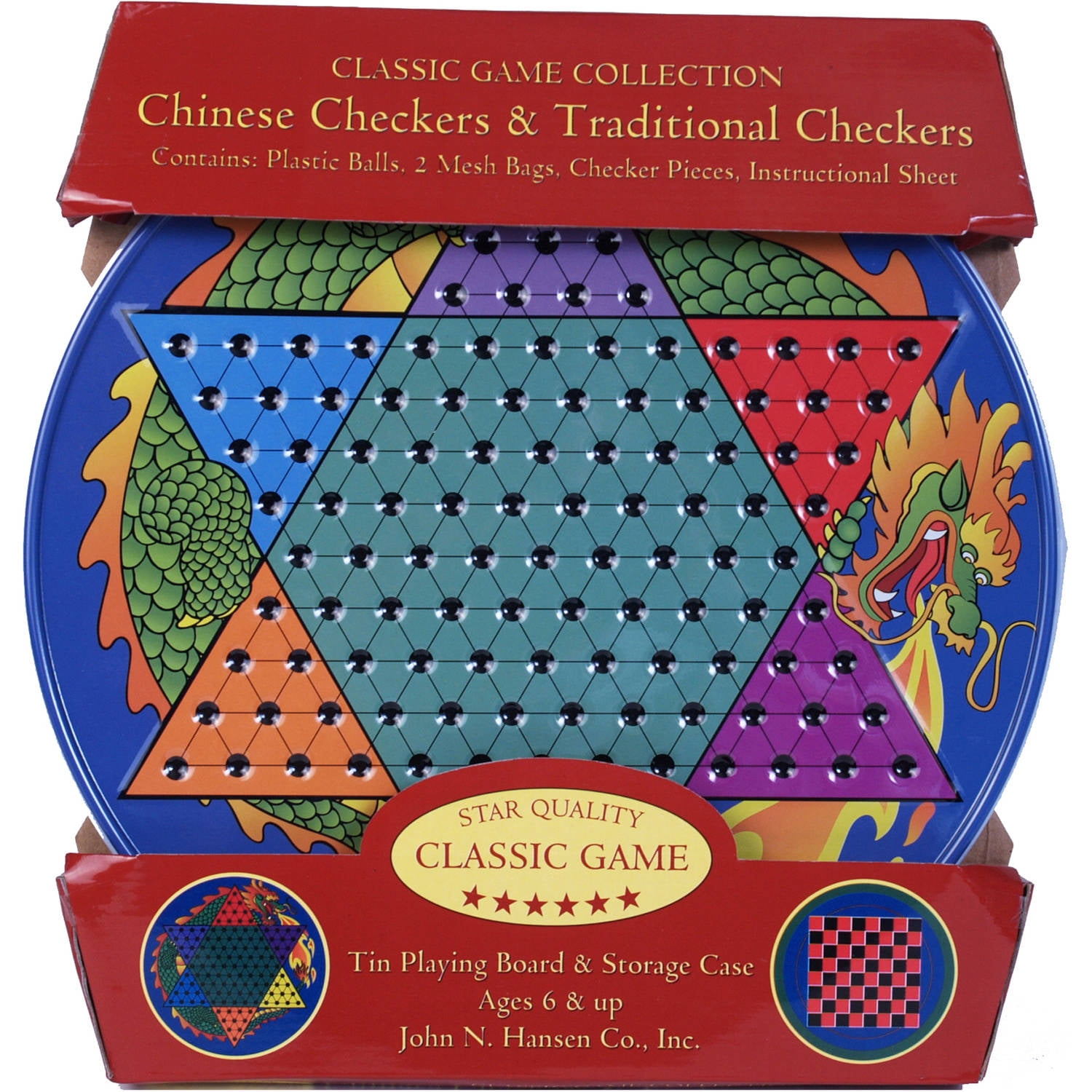 metal chinese checkers set