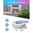 thumbnail image 4 of Cable Ethernet ZOSI Cat5e de 30 m de alta velocidad RJ45 resistente al agua, 4 of 6