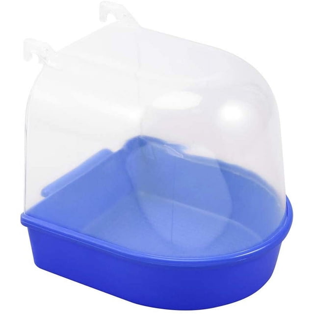 Baño para pájaros enjaulado Baño para pájaros con múltiples jaulas cubierto para pájaros pequeños Canarios Periquitos Loros