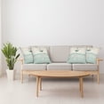 thumbnail image 4 of Ambesonne Nautical Throw Pillow Cover 4 Pack, Vintage Marine Anchor, 20", Seafoam Beige and Black, 4 of 5