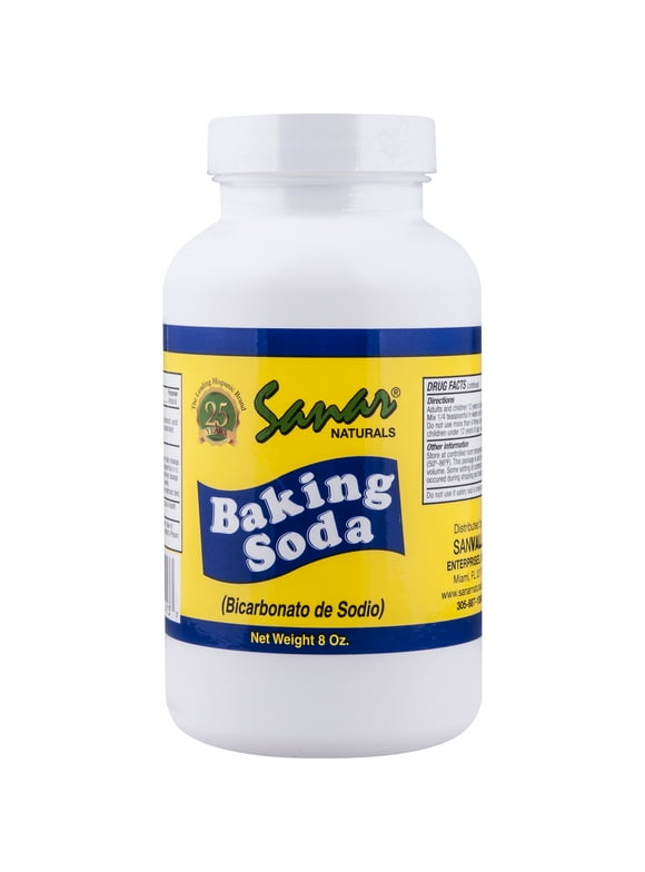 Sanar Naturals 100% Pure Baking Soda, 8 oz