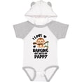 thumbnail image 3 of Inktastic Monkey I Love Hanging out with My Pappy Boys or Girls Baby Bodysuit, 3 of 5