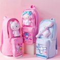 thumbnail image 2 of Bolsa de lápices de dibujos animados 3D Sanrio serie Hello Kitty, estuche de lápices de gran capacidad, suministros para estudiantes, papelería Fivean unisex, 2 of 2