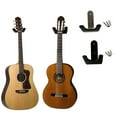 thumbnail image 5 of Mosiee Guitar Wall Hangers With Bonus Storage Shelf Keep Your Guitar Accessories Handy, 5 of 5