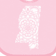 thumbnail image 4 of Inktastic Mississippi Silhouette Mandala Boys or Girls Baby Bib, 4 of 4
