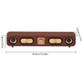 thumbnail image 3 of Lohoms Vintage Bluetooth Soundbar, 10W Retro Wireless Computer Speakers with Dual Drivers, USB Powered & 3.5mm AUX-in, Desktop Stereo Speaker for PC/Laptop/Monitor/Phone, 3 of 9