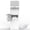 White, variant on ICEVOKE 4-IN-1 Top Load Water Cooler Dispenser with Ice Maker for 5 Gal, Hot, Cold & Room Water, 27LBS/24H Ice Making, Child Safety Lock & Nightlight, White