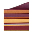 thumbnail image 6 of Unique Loom Outdoor Striped Collection Area Rug - Lines (7' 10" x 10' Rectangle Multi/Burgundy), 6 of 9