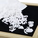 thumbnail image 4 of tableau Alphabet En Feutre Interchangeable 25x25cm (noir), Feutre Noir, 460 Letras, Symboles Et Moticnes - Parfait Pour La Maison, Le Bureau, Les, 4 of 5