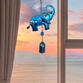 thumbnail image 1 of Ganfancp Pachyderm Wind Chime Metal Hierro Vidrio Pintado Artesanía Colgante Adornos Patio Jardín Balcón Ofertas Del Día Sólo En Línea Pequeño Elefante de Hierro Pintado Wind Chime*1, 1 of 5
