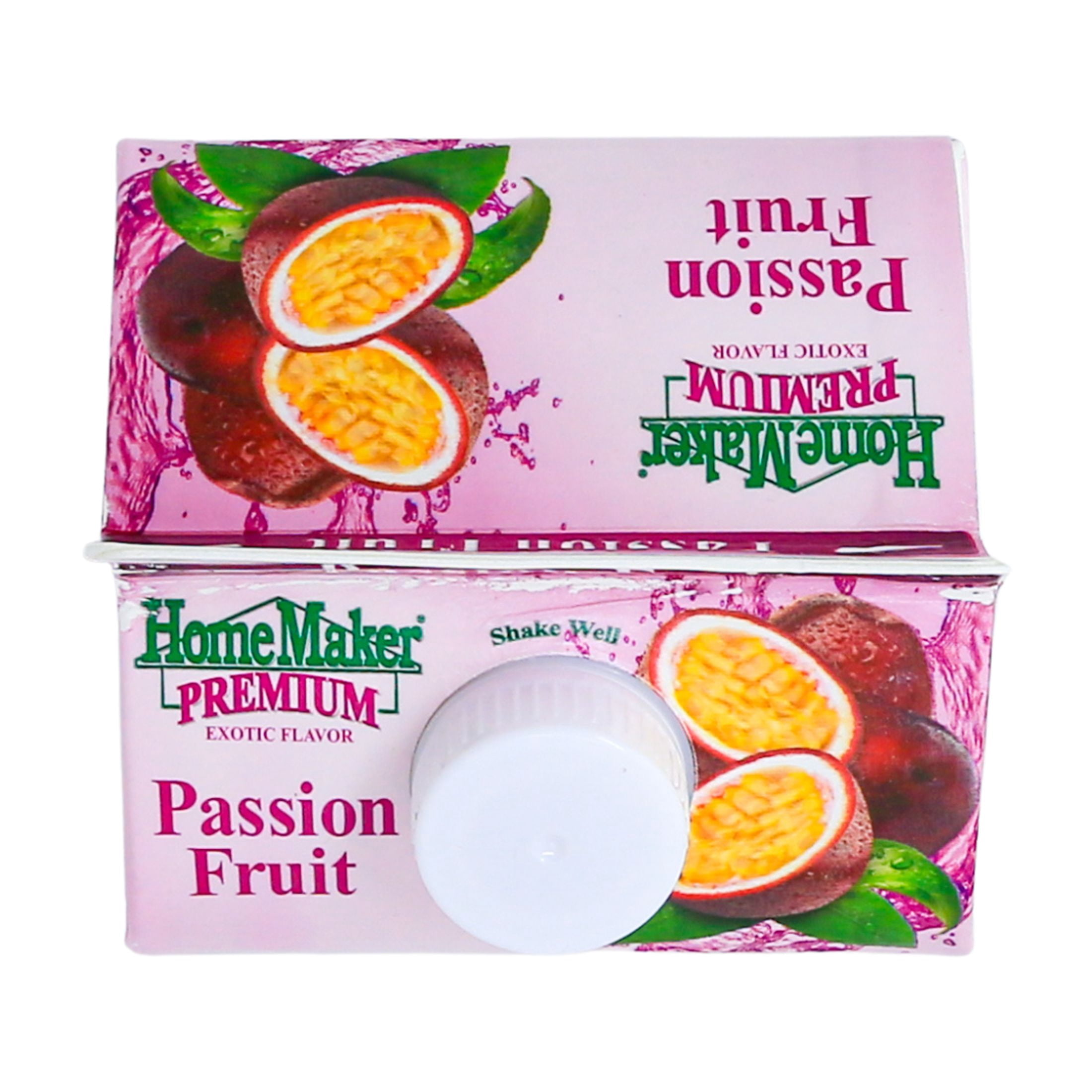 HomeMaker, Premium Exotic Flavor, Passion Fruit Juice, 59 fl oz Carton Box