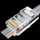 thumbnail image 5 of 500Pcs Conector RJ45 6U Paso Chapado en Cable Ethernet MóDulo Plug Red RJ-45 Crystal Heads Cat5 Cat5E, 5 of 5