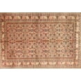 thumbnail image 1 of Ahgly Company Indoor Rectangle Traditional Sandy Brown Area Rugs, 4' x 6', 1 of 6
