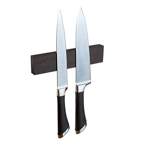 Powerful Knife Strip, Holder Made in USA (Wenge, 8 inches