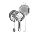 thumbnail image 1 of WANGQI Cocktail Strainer-Stainless Steel Bar Tools Bartender Cocktail Strainer Set: Strainer, Strainer and Conical Fine Mesh Strainer, 1 of 6