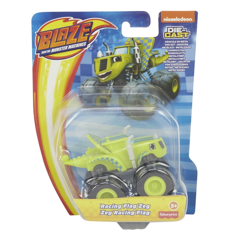 Fisher-Price Blaze & the Monster Machines Racing Flag Zeg Truck