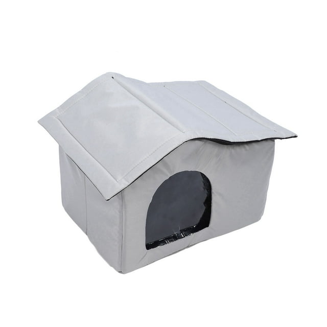 Casa de Gato Refrescante para Gatos de Exterior/Interior, Cama Para Gatos aislada Resistente a la intemperie, refugio impermeable para gatos salvajes con