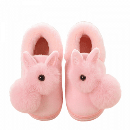 

JUSTUP Women s slippers slippers Cotton slippers animal slippers ladies cotton slippers rabbit Ear cotton shoe（7.5-8）